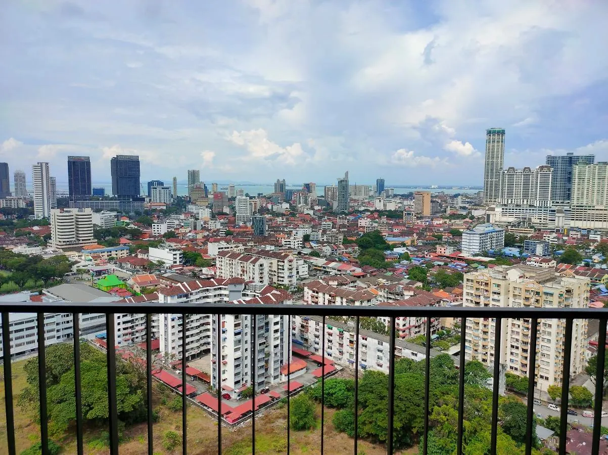 New 2Br Georgetown Warm And Lovely Homestay 10Pax-无敌美景两房民宿 Beacon Executive Suite 0*, George Town